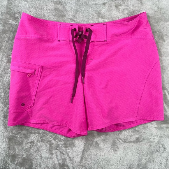 Athleta Turquoise and Magenta Board Shorts Size 2 - Picture 4 of 10